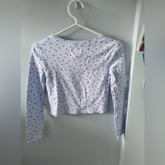 miiyu by Twik Long Sleeve Cropped Shirt in size XS - Picture 3 of 3